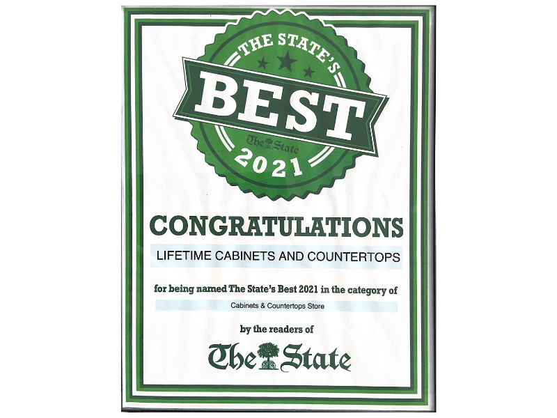 The State’s Best 2021 Winner Award